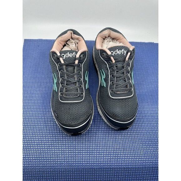 Gdefy Gravity Defyer Mighty Walk Pain Relief Gray Shoes Sneakers Womens Size 9.5 - Picture 10 of 16